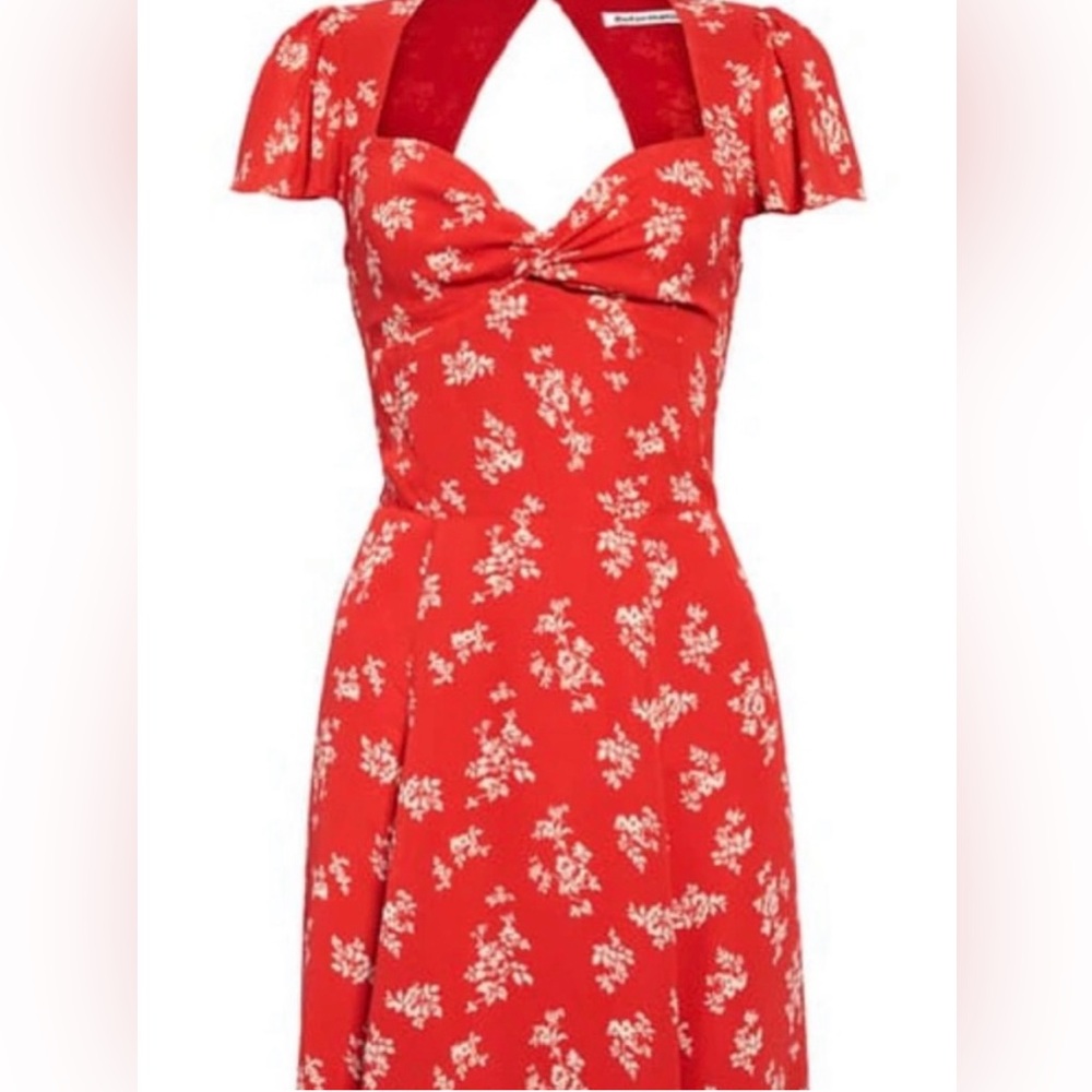 Reformation Kenni mini floral dress SIZE 8